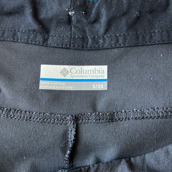 Columbia Omni-Shade Just Right Straight Leg Active Fit Black Pants Size 6/38 - Picture 5 of 6